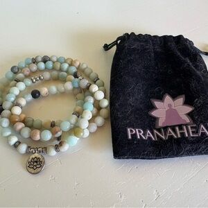 Amazonite Beaded Necklace - Soft Pastel Green